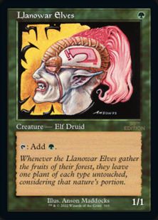□旧枠□《ラノワールのエルフ/Llanowar Elves》[30A] 緑C | 日本最大 