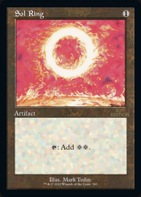 □旧枠□《太陽の指輪/Sol Ring》[30A] 茶U(266) | 日本最大級 MTG通販