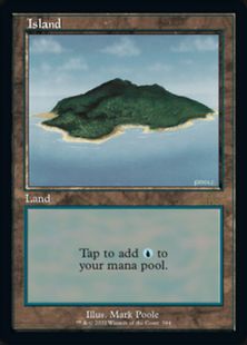 (584)■旧枠■《島/Island》[30A] 土地