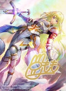 ミニ・ポスター】【サイン入りFoil】《セラの天使/Serra Angel 