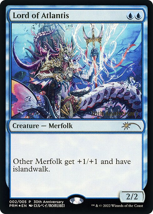 MTG アトランティスの王 旧枠foil 4枚セット ヒストリープロモ