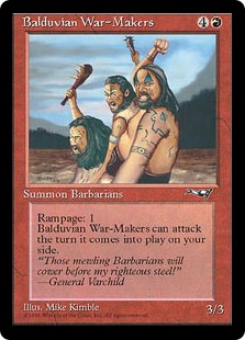 《Balduvian War-Makers》(Sky Background)[ALL] 赤C