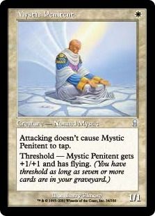 《秘教の改悛者/Mystic Penitent》[ODY] 白U