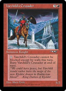 《Varchild's Crusader》(Brown Horse)[ALL] 赤C