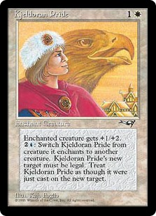 《キイェルドーの誇り/Kjeldoran Pride》(Eagle)[ALL] 白C