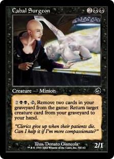 《陰謀団の外科医/Cabal Surgeon》[TOR] 黒C