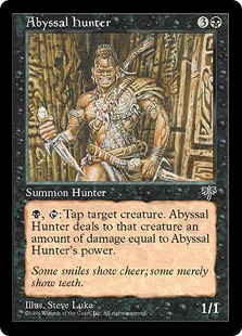 《深淵の狩人/Abyssal Hunter》[MIR] 黒R