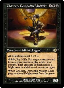 狂気を操る者チェイナー/Chainer, Dementia Master》[TOR] 黒R | 日本 