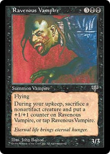 《貪欲なる吸血鬼/Ravenous Vampire》[MIR] 黒U