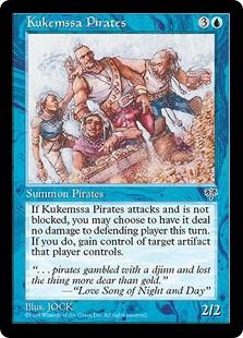 《クーケムッサの海賊/Kukemssa Pirates》[MIR] 青R