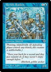 《マーフォーク襲撃部隊/Merfolk Raiders》[MIR] 青C