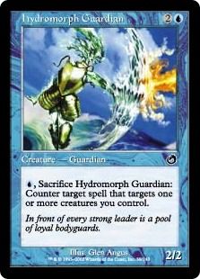 【Foil】《ハイドロモルフの守護者/Hydromorph Guardian》[TOR] 青C