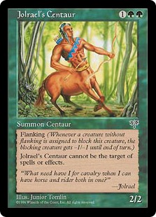 《ジョルレイルのケンタウルス/Jolrael's Centaur》[MIR] 緑C