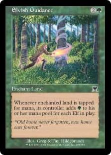 エルフの案内/Elvish Guidance》[ONS] 緑C | 日本最大級 MTG通販サイト 