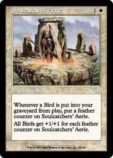 【Foil】《集魂者の住処/Soulcatchers' Aerie》[JUD] 白U