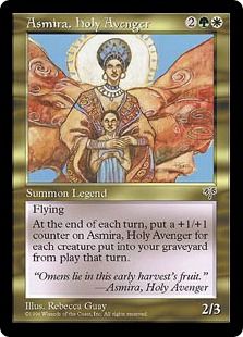 《聖なる報復者アズマイラ/Asmira, Holy Avenger》[MIR] 金R