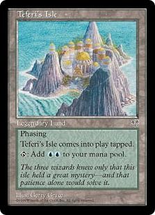 《テフェリーの島/Teferi's Isle》[MIR] 土地R