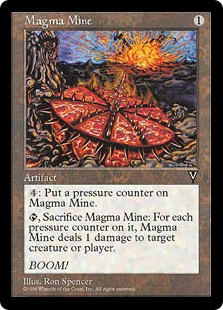 《マグマ地雷/Magma Mine》[VIS] 茶U