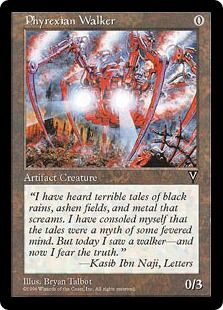《ファイレクシアの歩行機械/Phyrexian Walker》[VIS] 茶C