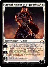 【Foil】《正義の勇者ギデオン/Gideon, Champion of Justice》[GTC] 白R