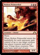 【Foil】《溶鉄の始源体/Molten Primordial》[GTC] 赤R