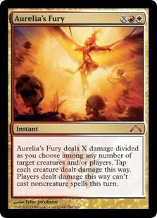 《オレリアの憤怒/Aurelia's Fury》[GTC] 金R