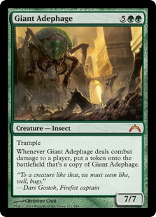 《巨大オサムシ/Giant Adephage》[GTC] 緑R