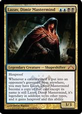 【Foil】《ディミーアの黒幕ラザーヴ/Lazav, Dimir Mastermind》[GTC] 金R