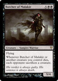 《マラキールの解体者/Butcher of Malakir》[SvT] 黒R