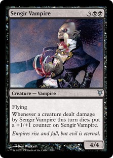 《センギアの吸血鬼/Sengir Vampire》[SvT] 黒U
