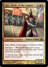 【Foil】《軍勢の刃、タージク/Tajic, Blade of the Legion》[DGM] 金R