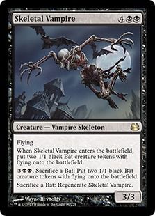 《骸骨の吸血鬼/Skeletal Vampire》[MMA] 黒R