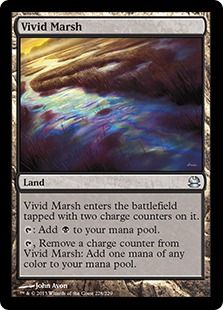 《鮮烈な湿地/Vivid Marsh》[MMA] 土地U