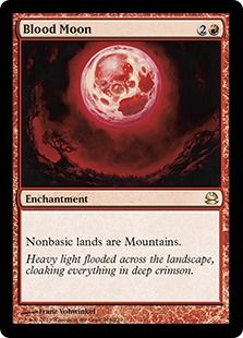 《血染めの月/Blood Moon》[MMA] 赤R