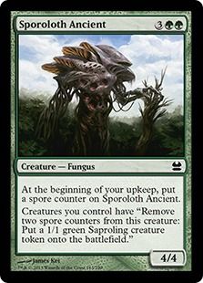 《スポロロスの古茸/Sporoloth Ancient》[MMA] 緑C
