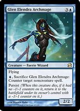 【Foil】《エレンドラ谷の大魔導師/Glen Elendra Archmage》[MMA] 青R