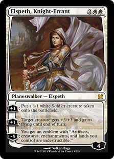《遍歴の騎士、エルズペス/Elspeth, Knight-Errant》[MMA] 白R