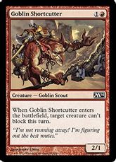 【Foil】《ゴブリンの近道抜け/Goblin Shortcutter》[M14] 赤C