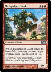 【Foil】《肉潰しの巨人/Fleshpulper Giant》[M14] 赤U