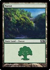 【Foil】(249)《森/Forest》[M14] 土地