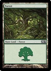 【Foil】(246)《森/Forest》[M14] 土地