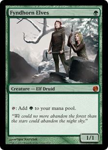 【Foil】《フィンドホーンのエルフ/Fyndhorn Elves》[FtV:Twenty] 緑R
