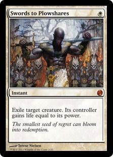 【Foil】《剣を鍬に/Swords to Plowshares》[FtV:Twenty] 白R