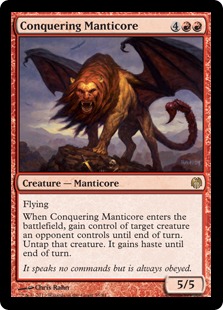 《征服するマンティコア/Conquering Manticore》[HvM] 赤R
