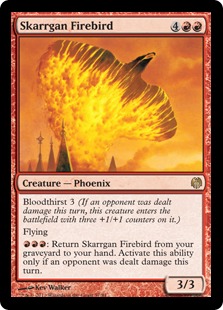 《スカルガンの火の鳥/Skarrgan Firebird》[HvM] 赤R