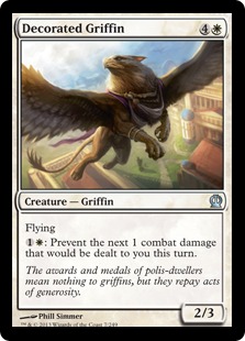 《受勲したグリフィン/Decorated Griffin》[THS] 白U