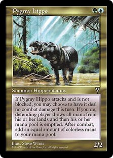 《コビトカバ/Pygmy Hippo》[VIS] 金R