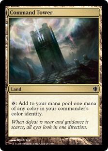 《統率の塔/Command Tower》[C13] 土地C