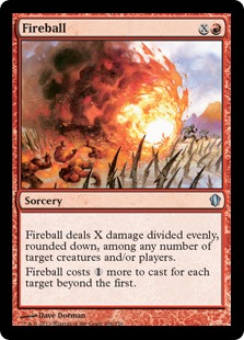 《火の玉/Fireball》[C13] 赤U