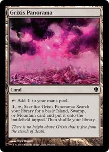 《グリクシスの全景/Grixis Panorama》[C13] 土地C